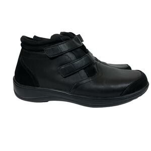 Orthofeet 887 Tivoli Women's Double Strap Leather Comfort Boots Shoes Size 10B